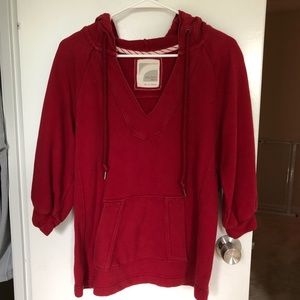 Three quarter length sweater